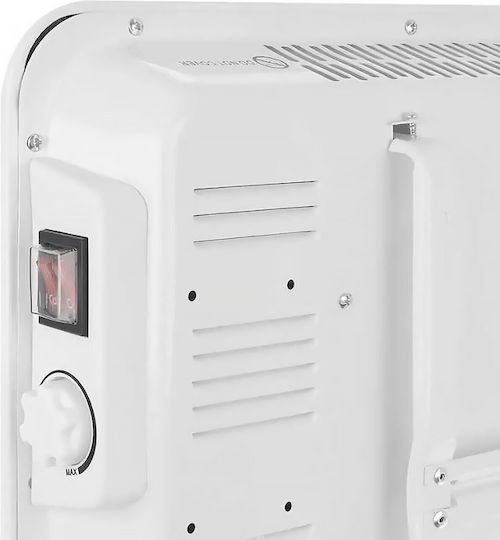 Mission Air Sydney Convector Heater Floor 2000W with Electronic Thermostat 92x38cm White