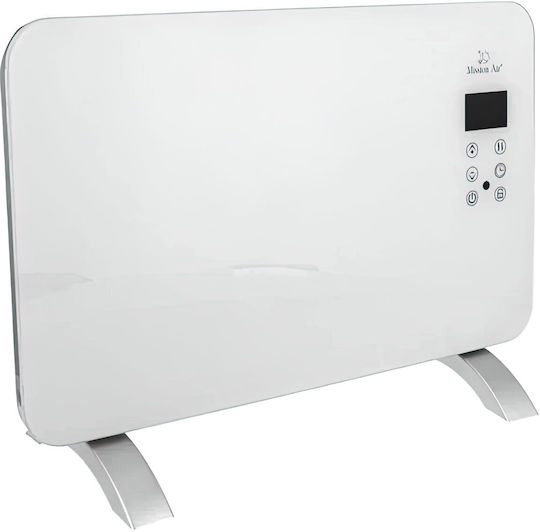 Mission Air Porto Floor Convector Heater 1000W with Electronic Thermostat and WiFi 60x38cm White