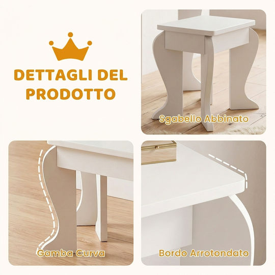 HomCom Kids Dressing Table