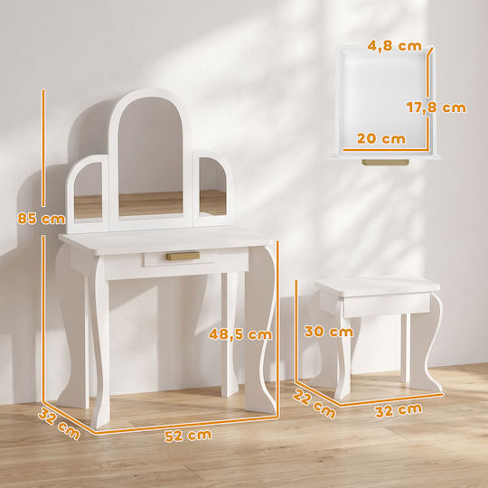 HomCom Kids Dressing Table