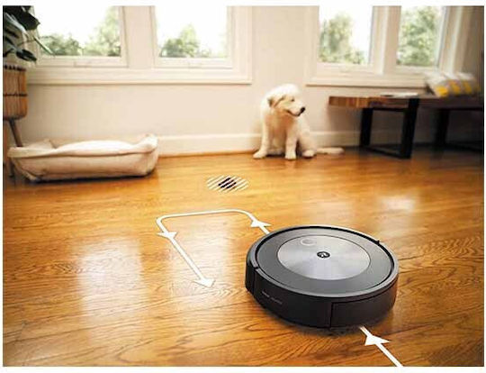 iRobot Roomba Combo J7+ Σκούπα Ρομπότ με Οπτική Χαρτογράφηση Μαύρη