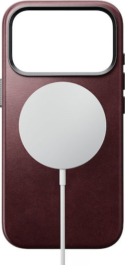 Nomad Traditional Leather Case Burgundy Horween Iphone 18 Pro/17 Pro 114769114j4j