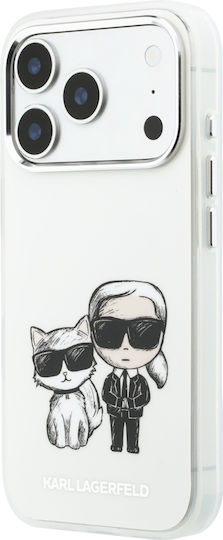 Karl Lagerfeld Etui Iml Karl&choupette Bodies Sketch Print Magsafe Do iPhone 18 Pro 17 Pro Бежов Klhmp18l6hkcide