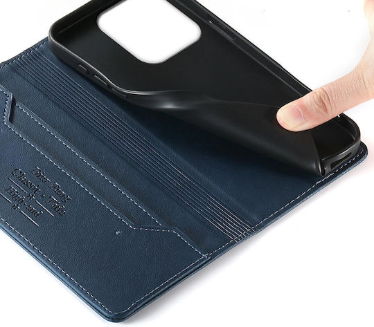 Motorola Edge 70 Fusion 5g Case Dierfeng Leather Wallet Blue