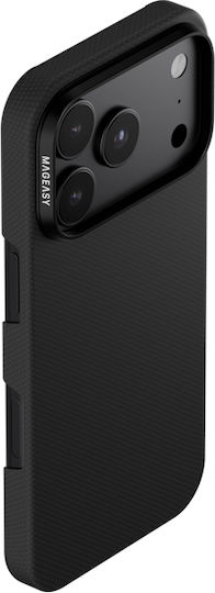 Калъф Mageasy Kev Арамидно Влакно Тъмен Черен iPhone 18 Pro Max/17 Pro Max