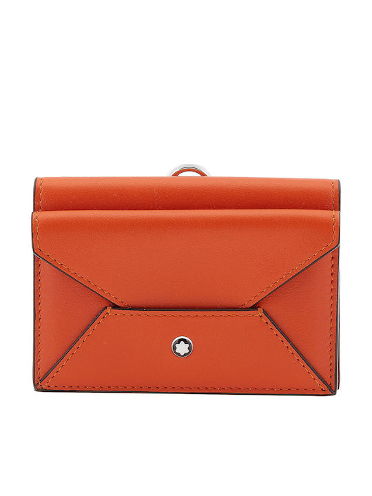 MontBlanc Deri Herrenbrieftasche Karten Orange MontBlanc Deri Herrenbrieftasche Karten Orange