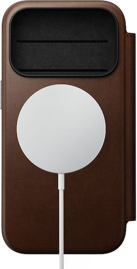 Nomad Modern Leather Folio Brown Iphone 18 Pro/17 Pro 114760114080
