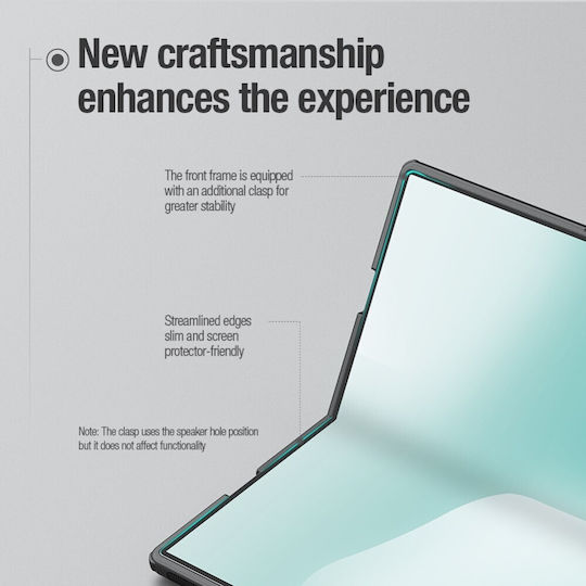 Nillkin Super Frosted Shield Pro Magsafe Hard Case Transparent Black Samsung Galaxy Z Fold8 5g