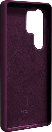 Etteri Silicone Mag Case Samsung Galaxy S26 Ultra Dark Cherry