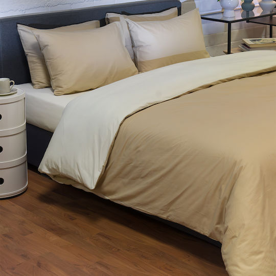 Single Duvet Cover Set 165x245 2 Sided Naf-naf Hue Safari Birch