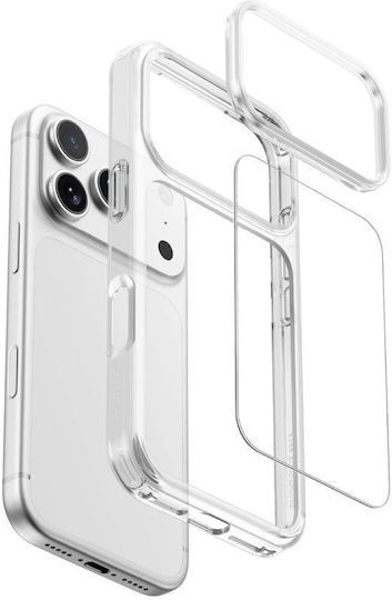 Amazingthing Минимален Удароустойчив Калъф 3 Лещи iPhone 18 Pro Max Прозрачен 4896238101550