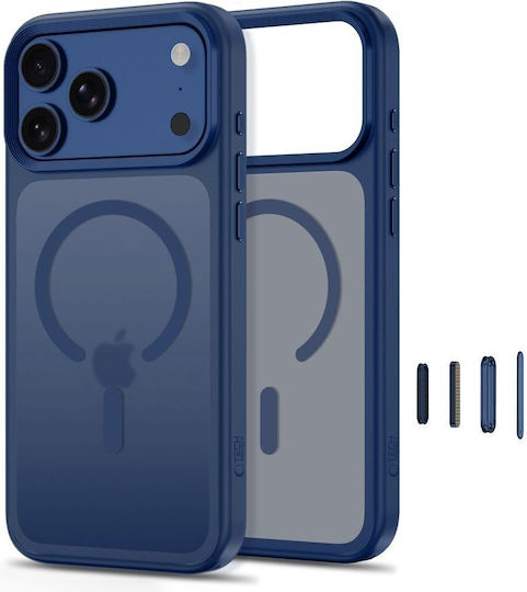 Tech-protect Magmat Magsafe Cc Iphone 17 Pro 18 Pro Albastru Închis Mat 5906302341641