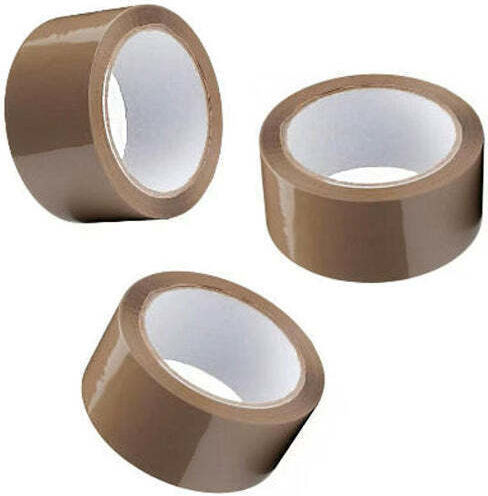 Forpus Geko Verpackungsfolie 50mm x 66m in Braune Farbe