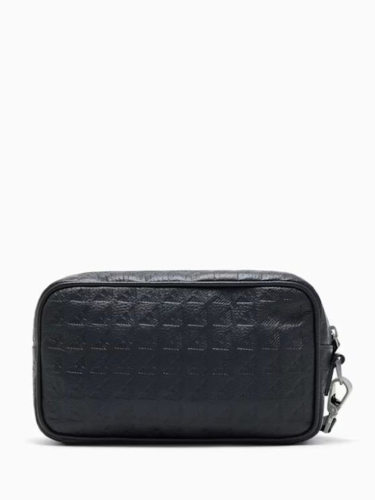 Emporio Armani Мъжки кожен несесер с релефен орел All-over Embossed Eagle Emporio Armani Мъжки кожен несесер с релефен орел All-over Embossed Eagle