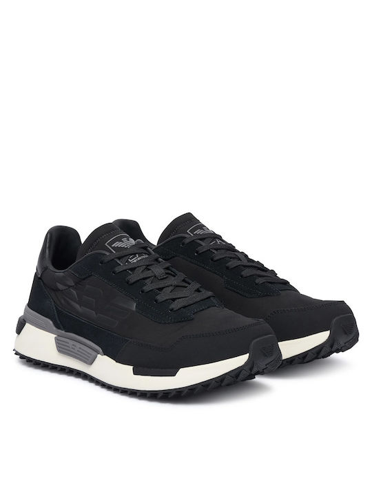 Emporio Armani Sneakers Μαύρο