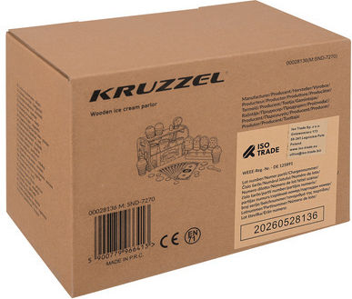 Kruzzel Играчки торти от дърво 33 бр