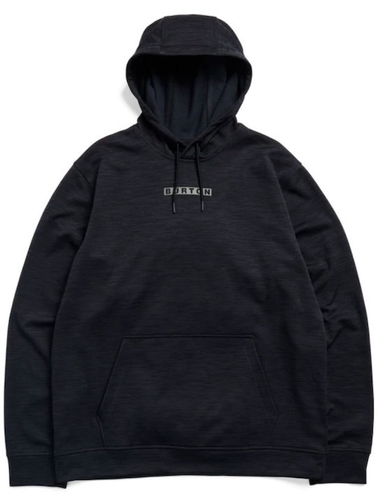 Oak Hoodie True Black Heather