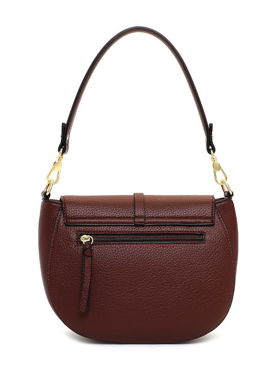 Damen Schultertasche Braun