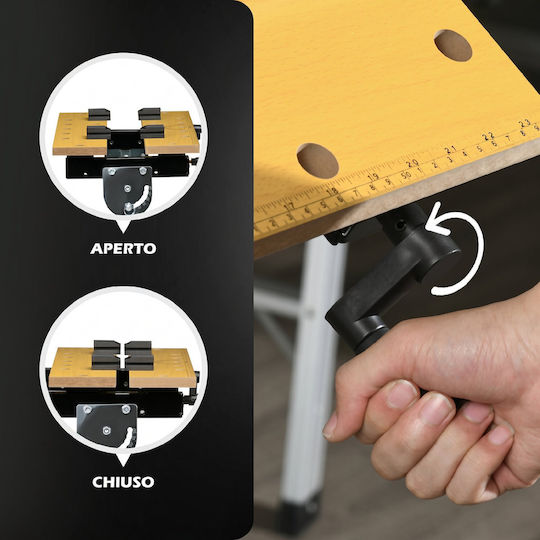 HomCom Πάγκος Εργασίας Αντοχής 100kg B71-051