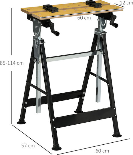 HomCom Πάγκος Εργασίας Αντοχής 100kg B71-051