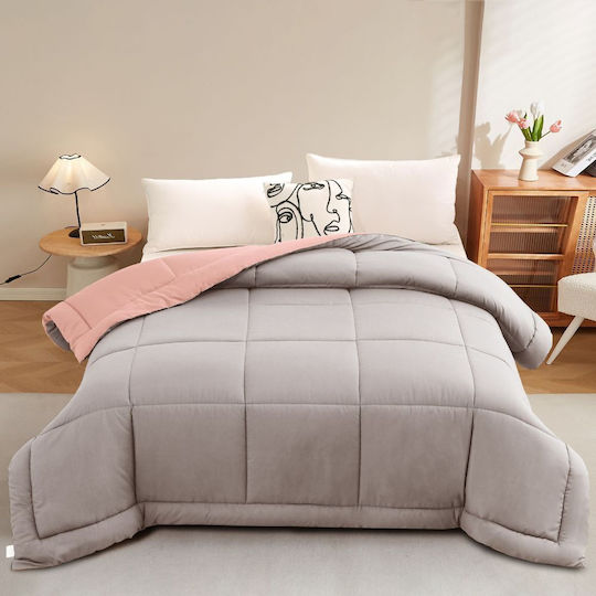 Homeone Super-King 220x240cm Pfirsich