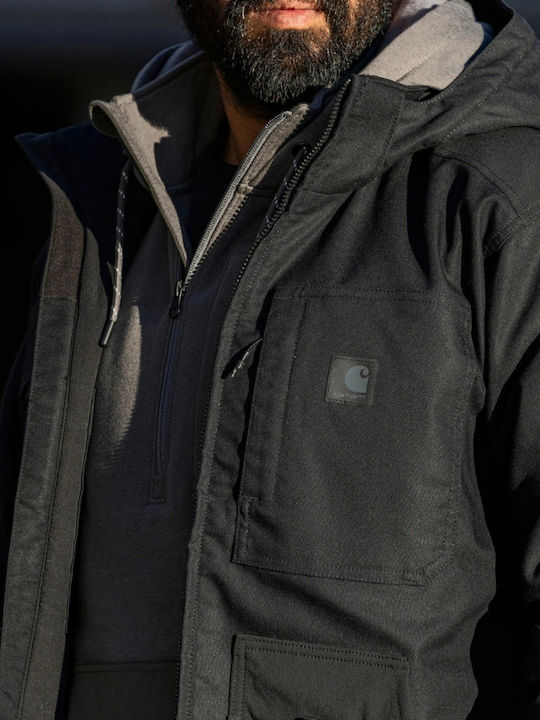 Waterproof and Windproof Jacket Black