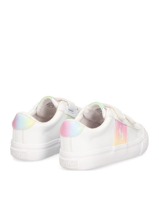 Polo Kids White Sneakers