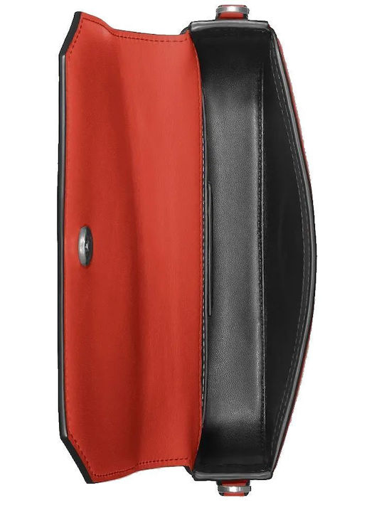 Leather Men's Shoulder / Crossbody Bag Red