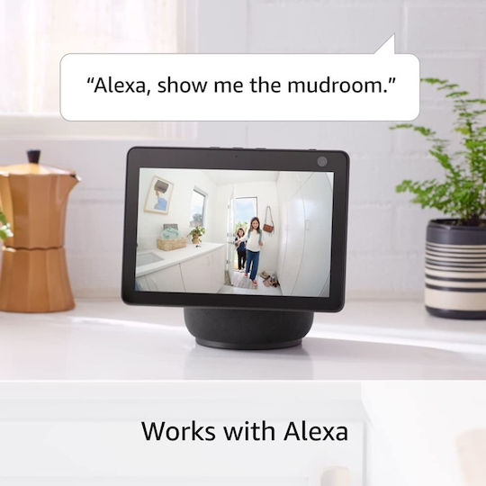 Ring Wi-Fi Intercom Compatible with Alexa White