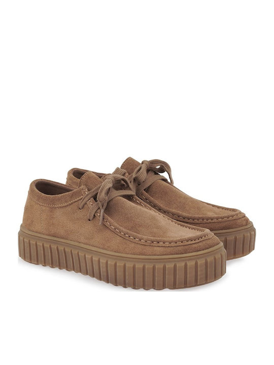 Loafers Dama din Piele Maro