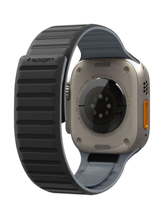 Spigen Athlex Air M Apple Watch 8 9 10 11 12 Se Ultra 44 45 46 49 Mm Активен Черен Сив 8800337246681