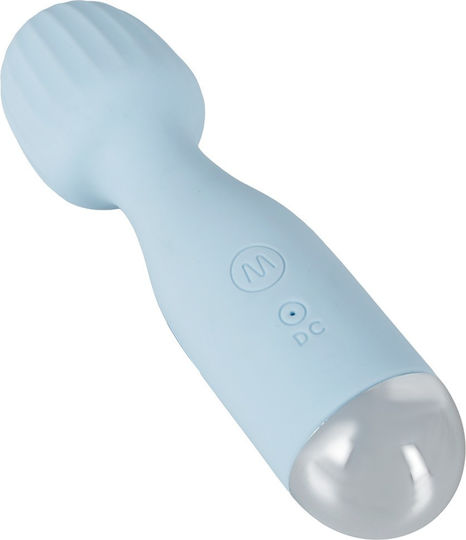 Beau Coeur Mini Massage Vibrator mit Fernsteuerung 15,4cm Blau