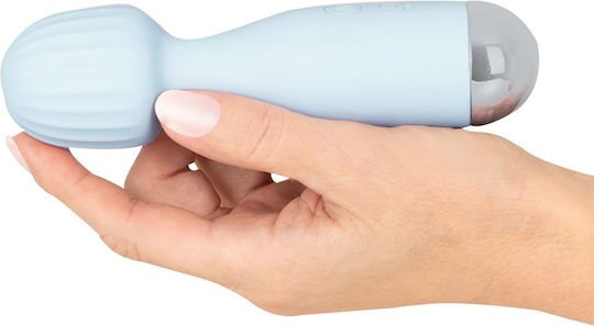 Beau Coeur Mini Massage Vibrator mit Fernsteuerung 15,4cm Blau