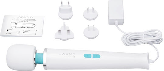 Le Wand Massage Vibrator With Remote Control 33cm White