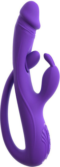 You2Toys Mini вибратор Заек с дистанционно управление 9cm Лилав