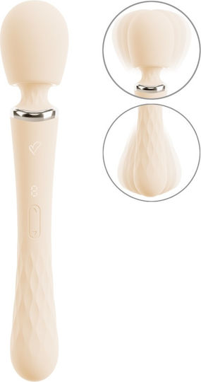 Beau Coeur Massage Vibrator With Remote Control 31.7cm White