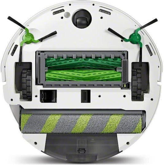 iRobot Roomba Max 775 Combo + AutoWash Σκούπα Ρομπότ με Χαρτογράφηση Laser & Απορρόφηση 30000Pa Λευκή