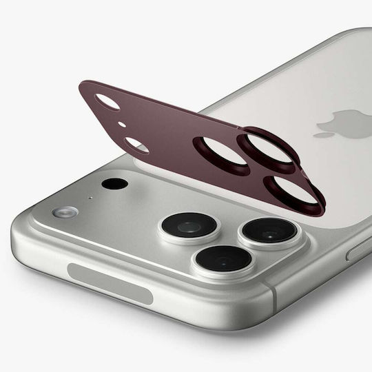 Phone Protective Camera Film Rear Spigen Glas.tR Ez Fit Optik Pro XL Apple iPhone 18 Pro Tempered Glass Burgundy AGL12036