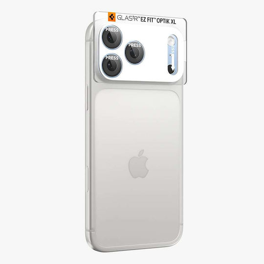Phone Protective Film Rear Camera Spigen Glas.tR Ez Fit Optik Pro XL Apple iPhone 18 Pro Max Tempered Glass Blue AGL12041