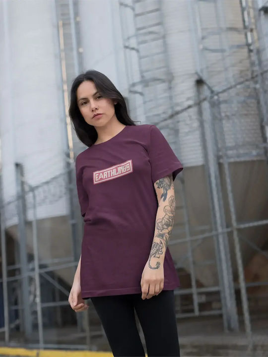 Earthlings Star Trek W T-shirt Бяла