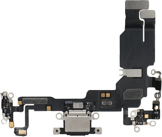 Charging Flex Usb Iphone 15 Black Pulled Oem