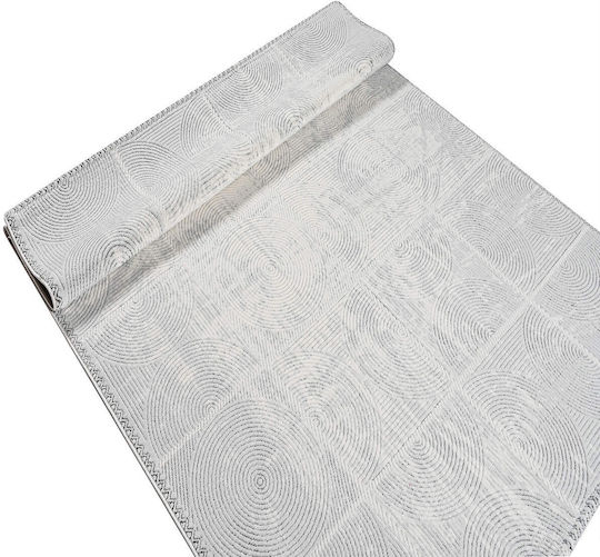 Pierre Cardin Set Modern Bedroom Rugs L Grey 3 Pieces