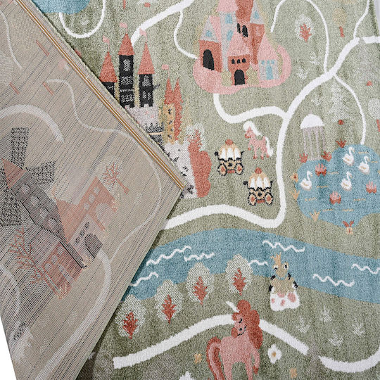Polcarpet Dream Kids Rug Green 160x230cm