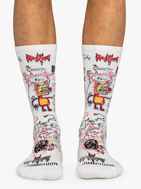Jimmy Lion Șosete Atletice Basquiat Batman E84239-basquiat Batman Jimmy Lion Șosete Atletice Basquiat Batman E84239-basquiat Batman