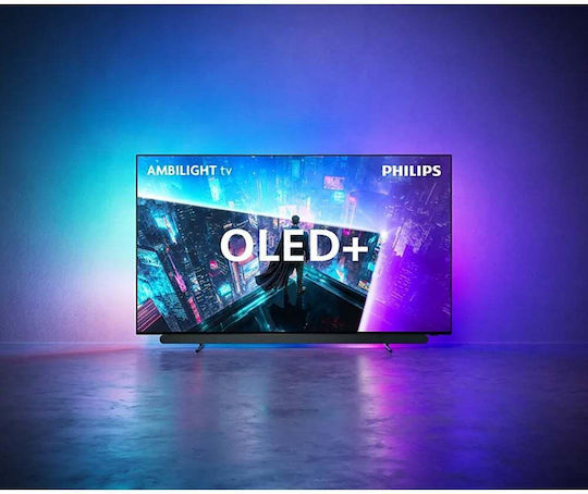 Philips Smart Τηλεόραση 55" 4K UHD LED Ambilight (2026) 55OLED911/12