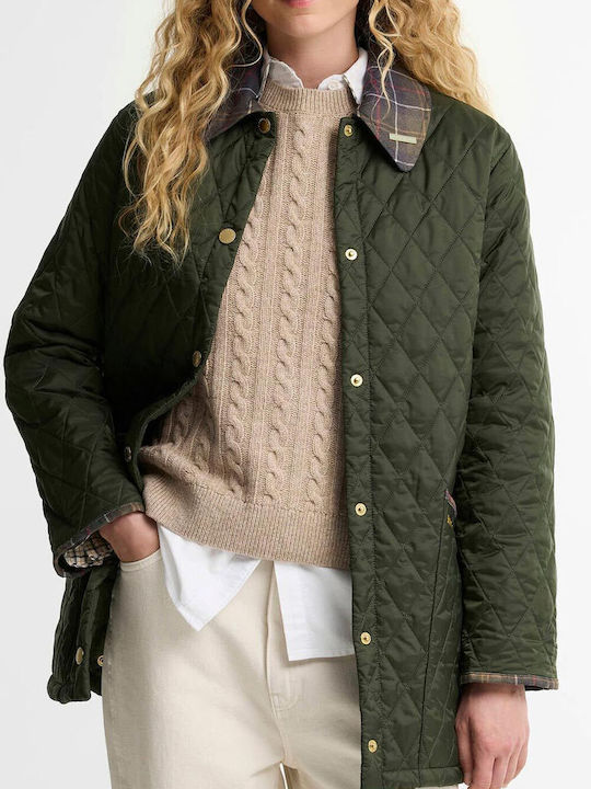 Barbour Klassisches Damenjacke für Winter Olive