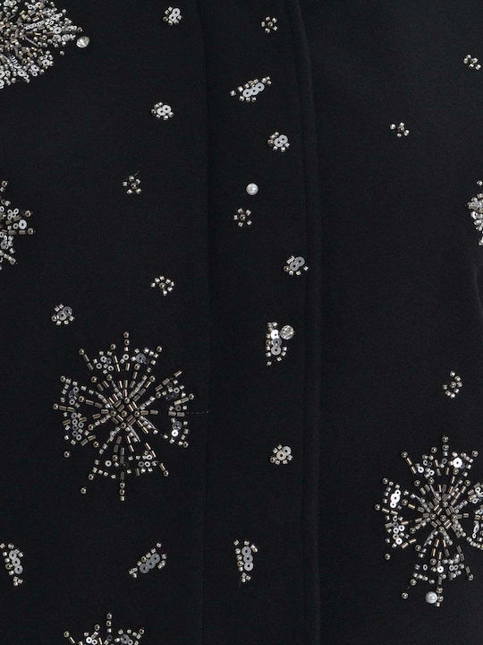 Crop Дамско Яке За Пролет - Есен Черно 8603.4027.1.Н-black