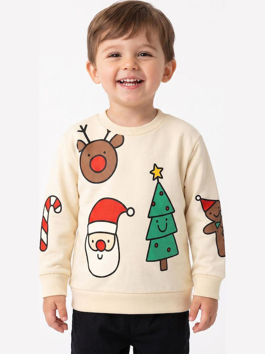 Kids Sweatshirt Ecru