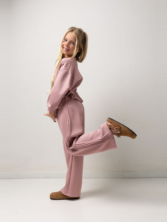 Kids Set with Pants Winter 2 Pieces Brown