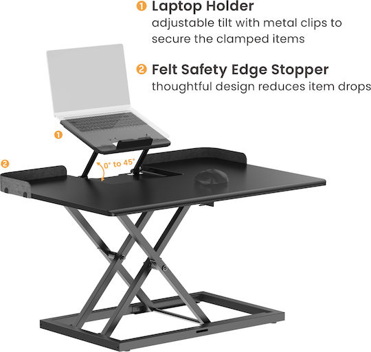 Powertech Βάση Στήριξης για Laptop PT-1664